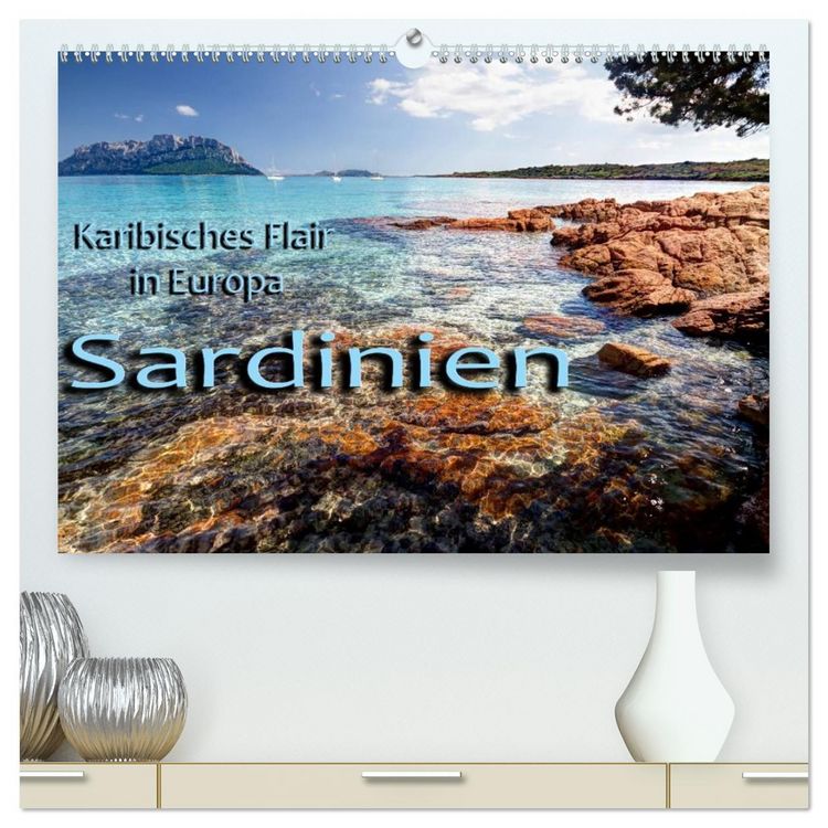 Produktbild: Sardinien (hochwertiger Premium Wandkalender 2026 DIN A2 quer), Kunstdruck in Hochglanz