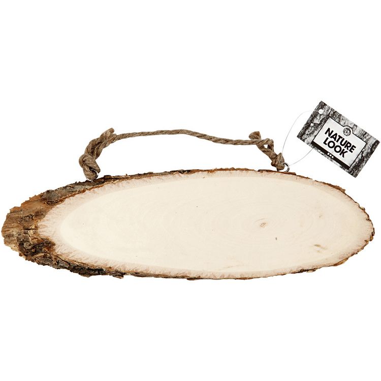 Produktbild: Creativ Company T&uuml;rschild aus Holz mit Aufh&auml;nger