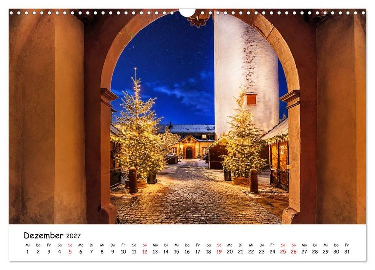 Produktbild: Bad Homburg Schlossblick (Wandkalender 2027 DIN A3 quer), CALVENDO Monatskalender