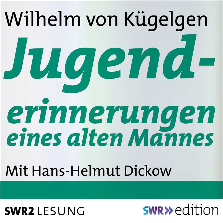 Produktbild: Jugenderinnerungen eines alten Mannes