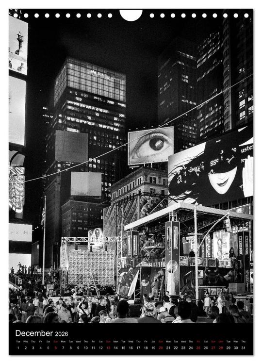 Produktbild: New York City (Wall Calendar 2026 DIN A4 portrait), CALVENDO 12 Month Wall Calendar