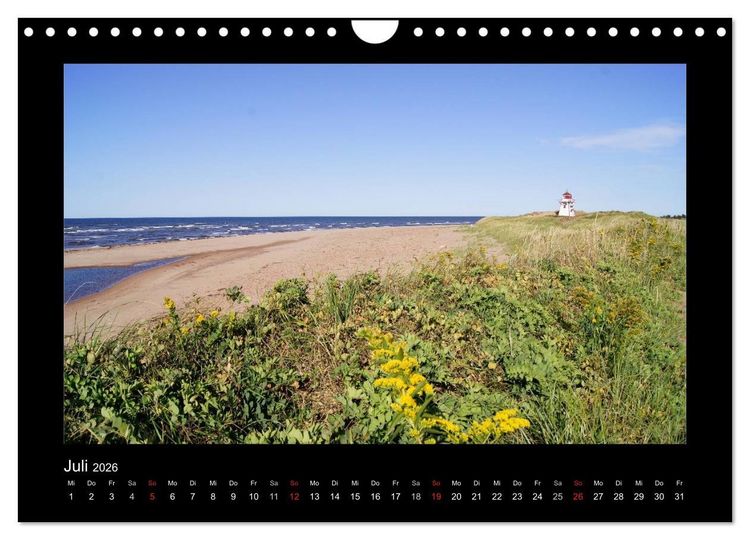 Produktbild: Nova Scotia & Prince Edward Island (Wandkalender 2026 DIN A4 quer), CALVENDO Monatskalender