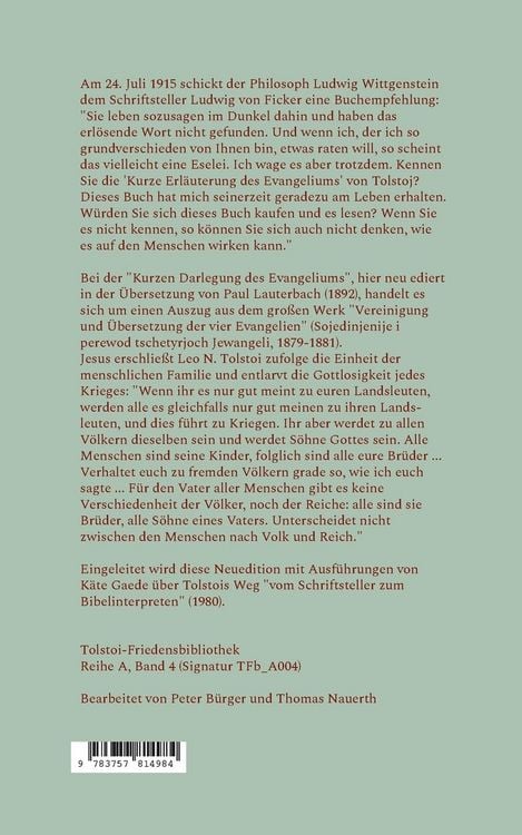 Produktbild: Kurze Darlegung des Evangelium