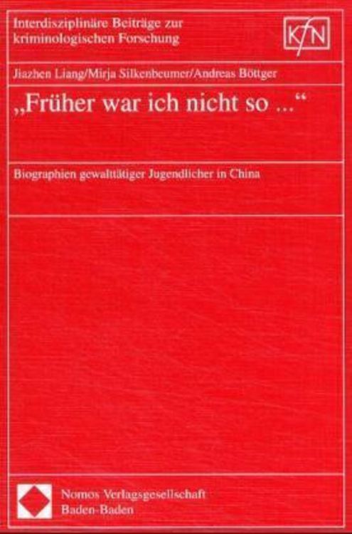 Produktbild: "Fr&uuml;her war ich nicht so ..."