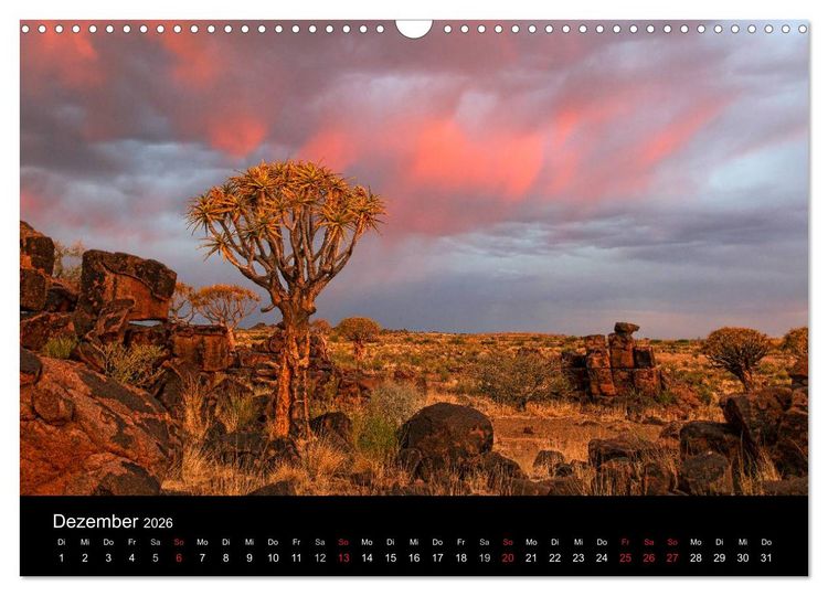 Produktbild: Fantastisches Namibia (Wandkalender 2026 DIN A3 quer), CALVENDO Monatskalender
