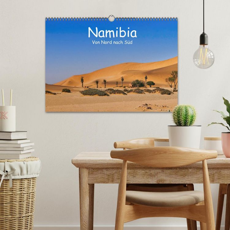 Produktbild: Namibia - Von Nord nach S&uuml;d (Wandkalender 2026 DIN A3 quer), CALVENDO Monatskalender