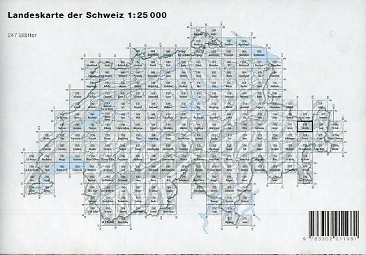 Produktbild: Swisstopo 1 : 25 000 Silvretta