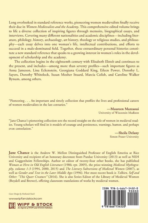 Produktbild: Women Medievalists and the Academy, Volume 1