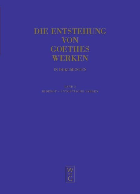 Produktbild: Diderot - Entoptische Farben