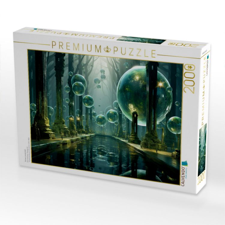 Produktbild: CALVENDO Puzzle Gr&uuml;ne Landschaft | 2000 Teile Lege-Gr&ouml;&szlig;e 90x67cm Foto-Puzzle f&uuml;r gl&uuml;ckliche Stunden