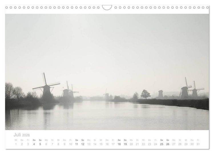 Produktbild: Polderlandschaften in Holland (Wandkalender 2026 DIN A3 quer), CALVENDO Monatskalender
