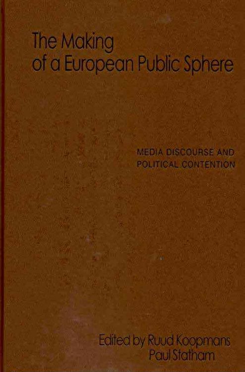 Produktbild: The Making of a European Public Sphere