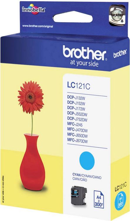 Produktbild: BROTHER Tintenpatronen/Druckk&ouml;pfe f&uuml;r Inkjetdrucker/Multifunktionsger&auml;te