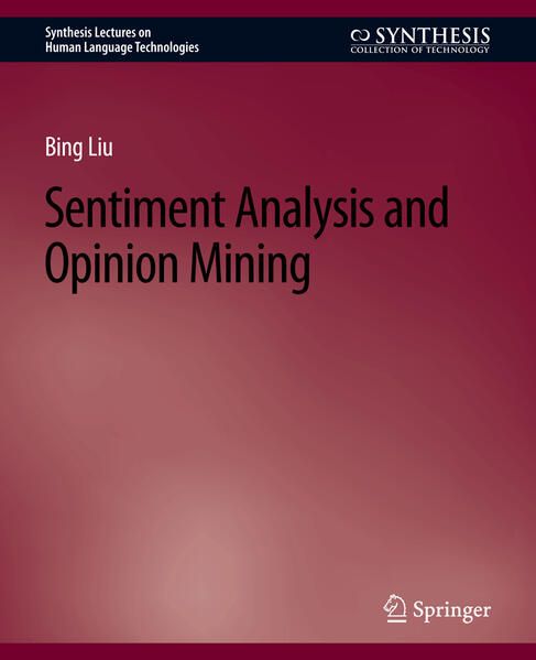 Produktbild: Sentiment Analysis and Opinion Mining