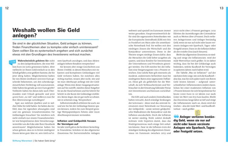 Produktbild: Geldanlage f&uuml;r Anf&auml;nger