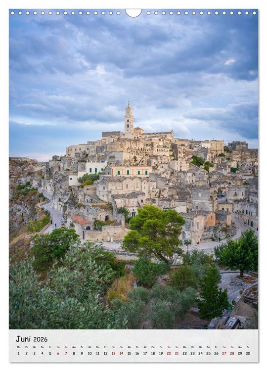 Produktbild: Apulien und Basilikata - Italiens S&uuml;den (Wandkalender 2026 DIN A3 hoch), CALVENDO Monatskalender