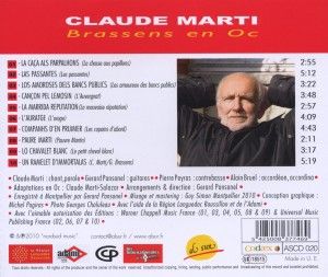Produktbild: Marti, C: Brassens en Oc