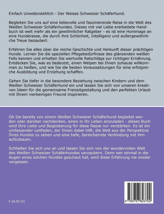 Produktbild: Traumrasse: Weisser Schweizer Sch&auml;ferhund