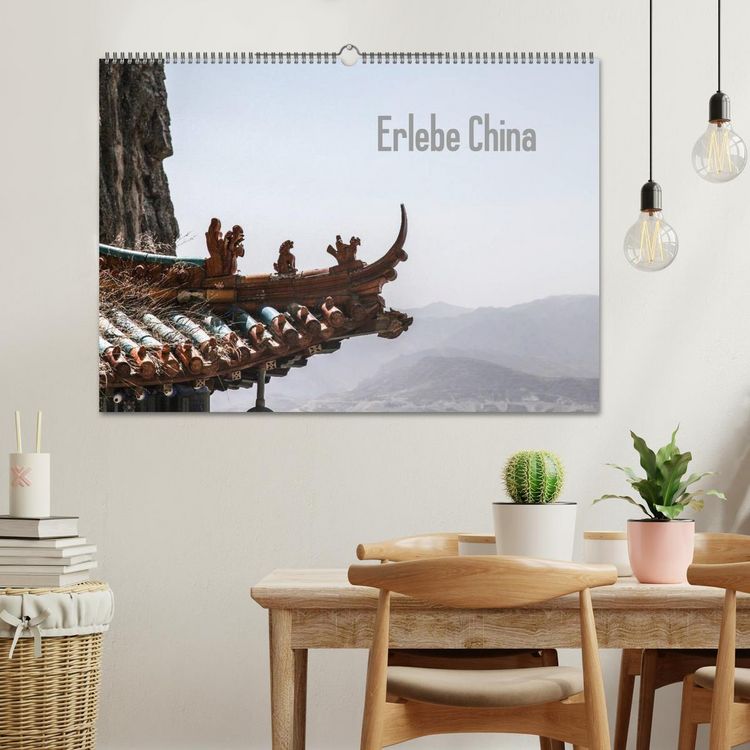 Produktbild: Erlebe China (Wandkalender 2026 DIN A2 quer), CALVENDO Monatskalender