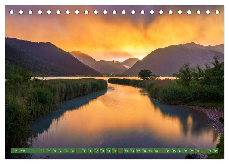 Produktbild: Und ewig lockt der Achensee - Tirol (Tischkalender 2026 DIN A5 quer), CALVENDO Monatskalender