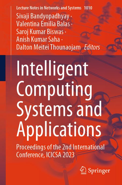 Produktbild: Intelligent Computing Systems and Applications