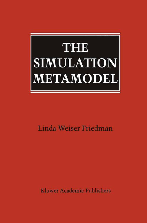 Produktbild: The Simulation Metamodel