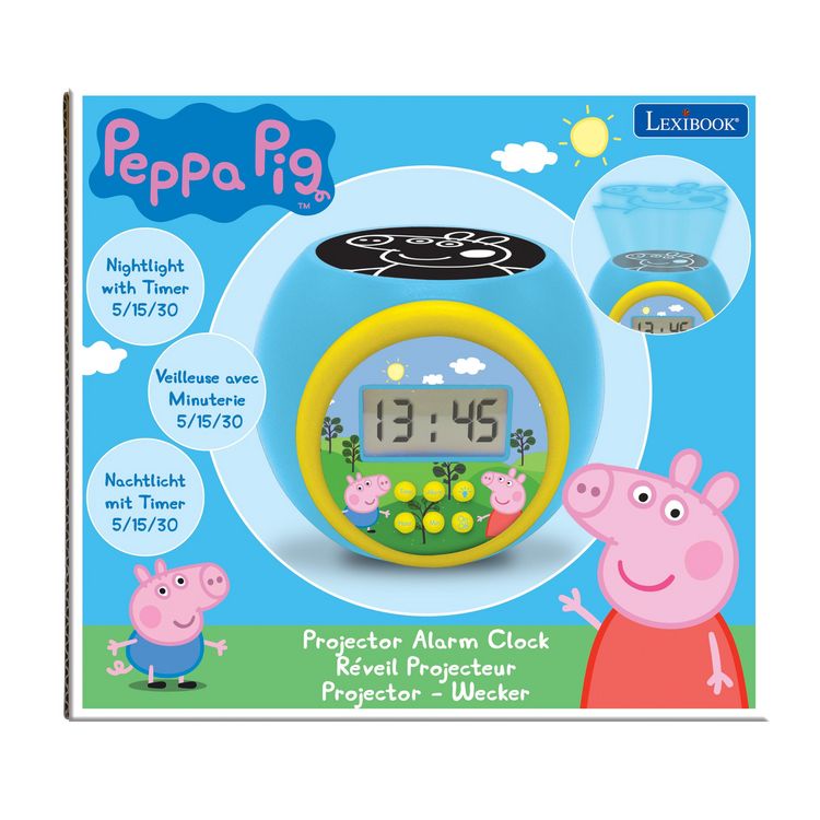 Produktbild: Peppa Pig Projektionswecker mit Timer