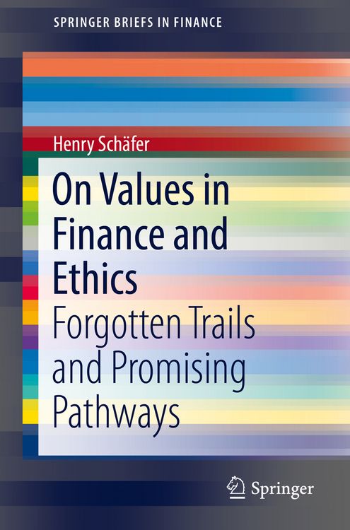 Produktbild: On Values in Finance and Ethics