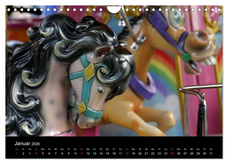 Produktbild: Jahrmarkt 2026 (Wandkalender 2026 DIN A4 quer), CALVENDO Monatskalender