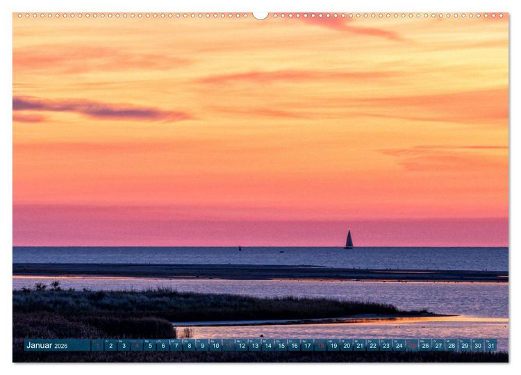 Produktbild: Dar&szlig;-Zingst Naturimpressionen (Wandkalender 2026 DIN A2 quer), CALVENDO Monatskalender