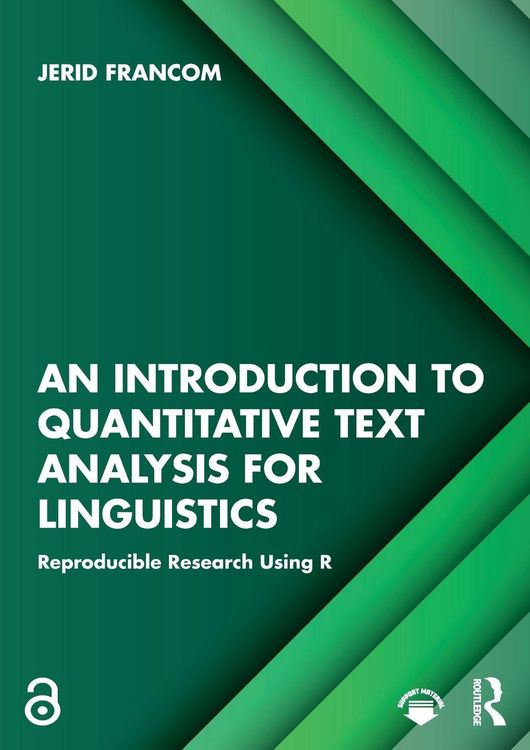 Produktbild: An Introduction to Quantitative Text Analysis for Linguistics