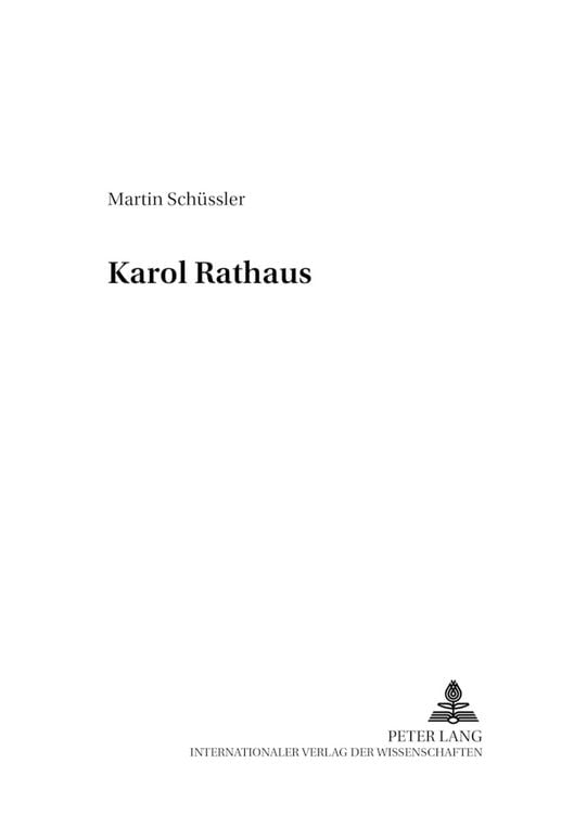 Produktbild: Karol Rathaus