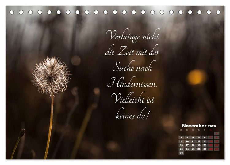 Produktbild: Chinesische Weisheiten (Tischkalender 2026 DIN A5 quer), CALVENDO Monatskalender