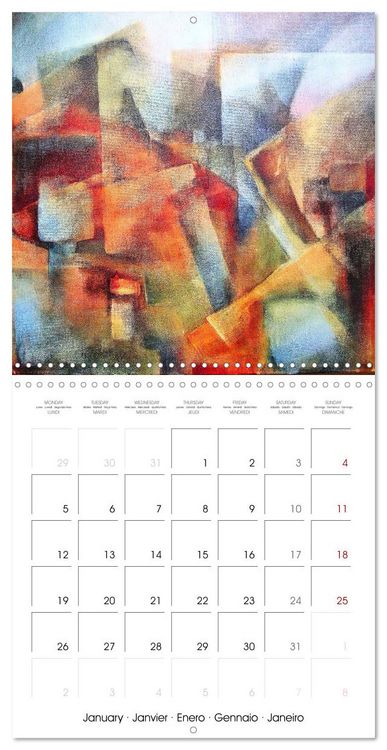Produktbild: Bright colours for you (Wall Calendar 2026 12 &times; 12 Inch) CALVENDO 12 Month Wall Calendar