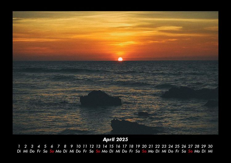 Produktbild: Sonnenunterg&auml;nge 2025 Fotokalender DIN A3