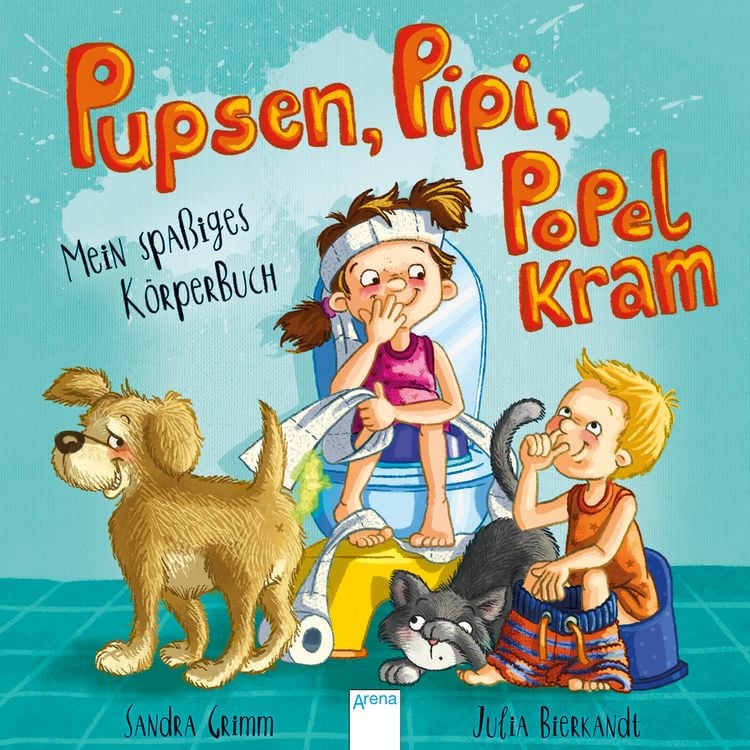 Produktbild: Pupsen, Pipi, Popelkram. Mein spa&szlig;iges K&ouml;rperbuch
