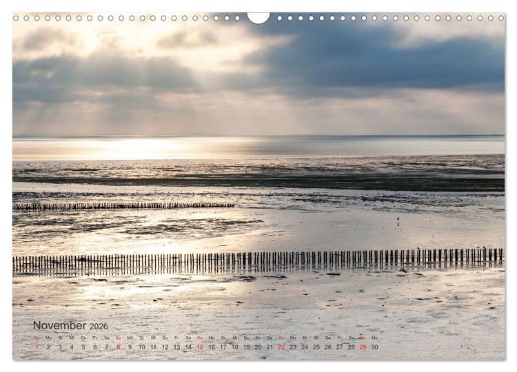 Produktbild: Deutschland Blicke in die Natur (Wandkalender 2026 DIN A3 quer), CALVENDO Monatskalender