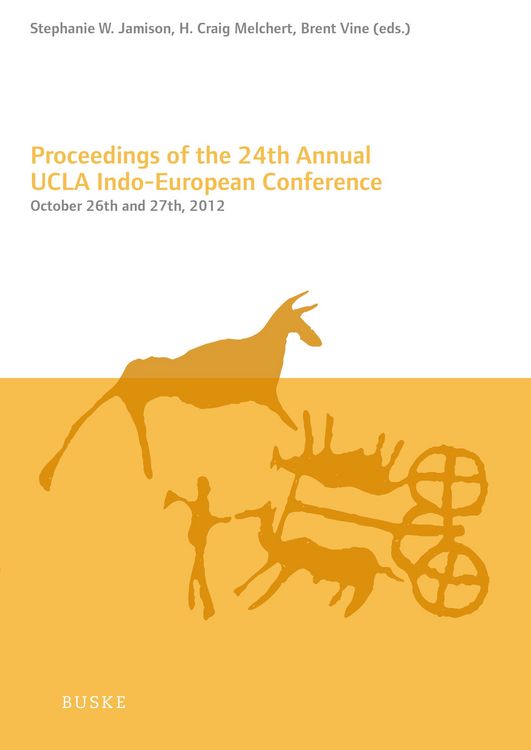 Produktbild: Proceedings of the 24th Annual UCLA Indo-European Conference
