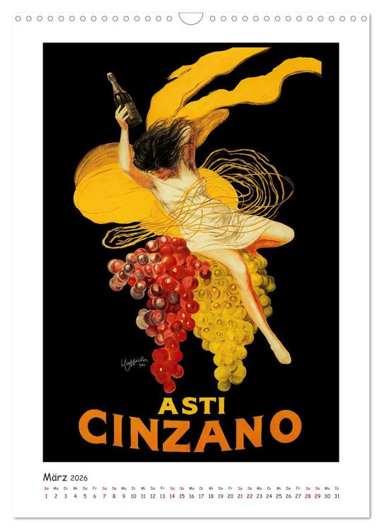Produktbild: Leonetto Cappiello - Das goldene Zeitalter der Werbekunst (Wandkalender 2026 DIN A3 hoch), CALVENDO Monatskalender