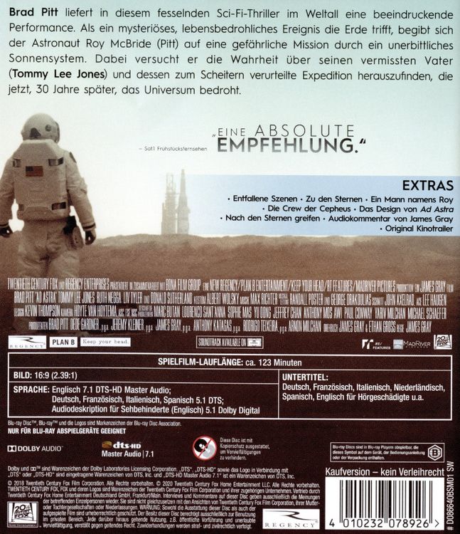 Produktbild: Ad Astra - Zu den Sternen