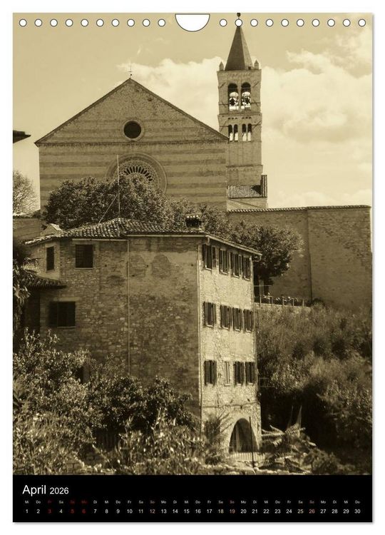 Produktbild: Assisi. Ein Ort der Besinnung. (Wandkalender 2026 DIN A4 hoch), CALVENDO Monatskalender