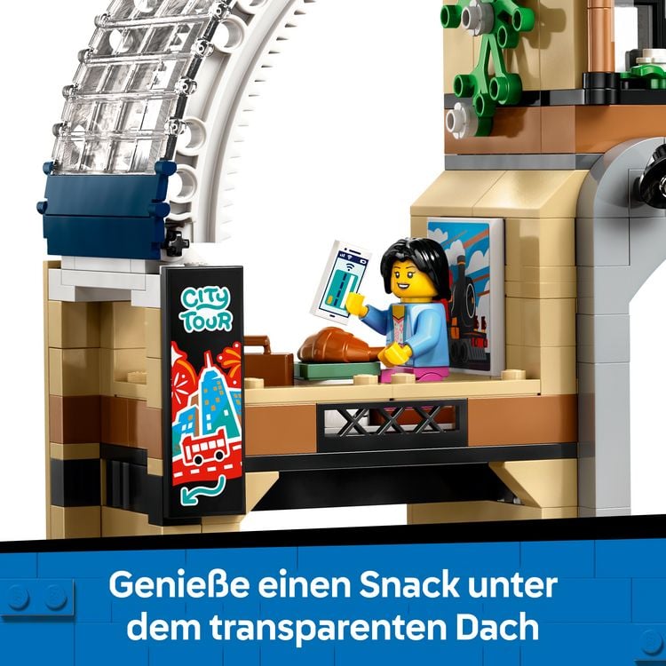 Produktbild: LEGO City 60469 Hauptbahnhof, Eisenbahn Spielzeug f&uuml;r Kinder ab 7 Jahren