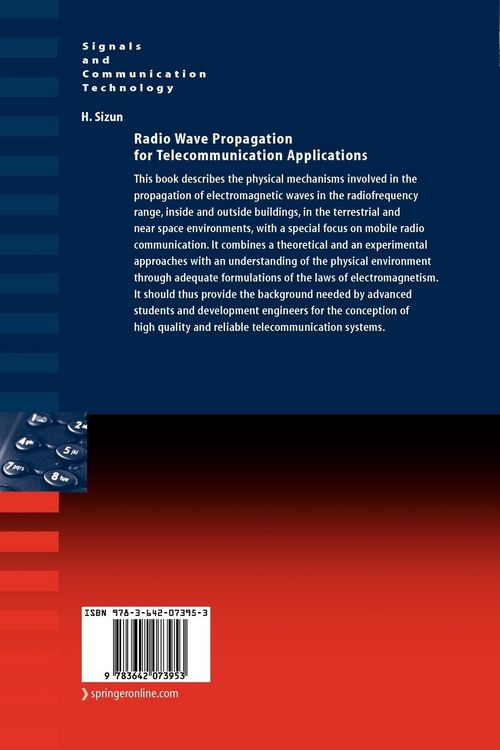 Produktbild: Radio Wave Propagation for Telecommunication Applications