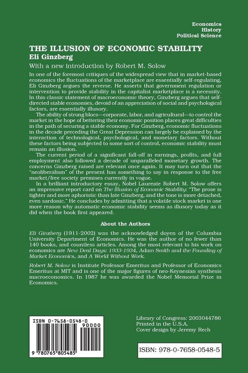 Produktbild: The Illusion of Economic Stability