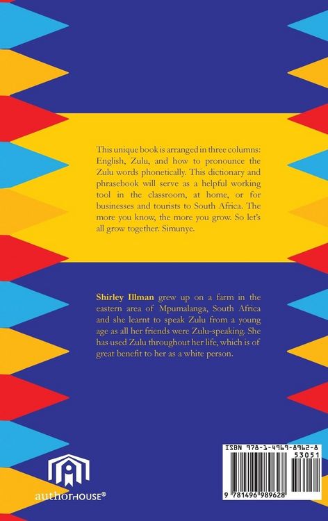 Produktbild: Illman's English / Zulu Dictionary and Phrase Book