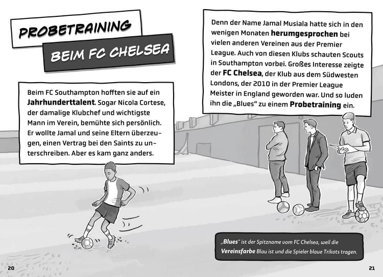 Produktbild: Mein Fu&szlig;ballheld Jamal Musiala &ndash; Seine Geschichte, seine Spiele, seine Rekorde