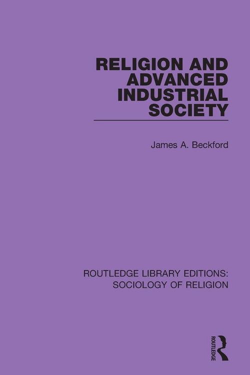 Produktbild: Religion and Advanced Industrial Society