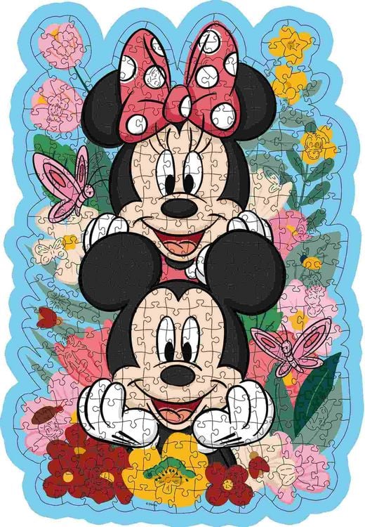 Produktbild: Wooden Puzzle 300 Teile - Disney Mickey & Minnie