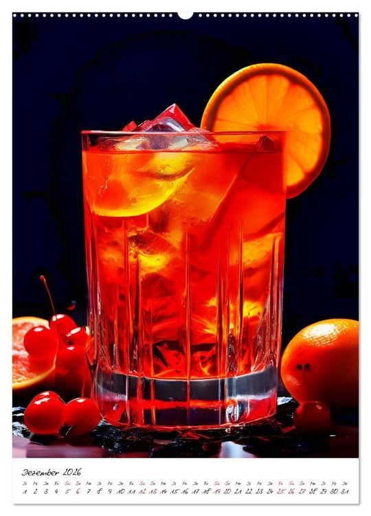 Produktbild: Mixology Meisterwerke (hochwertiger Premium Wandkalender 2026 DIN A2 hoch), Kunstdruck in Hochglanz