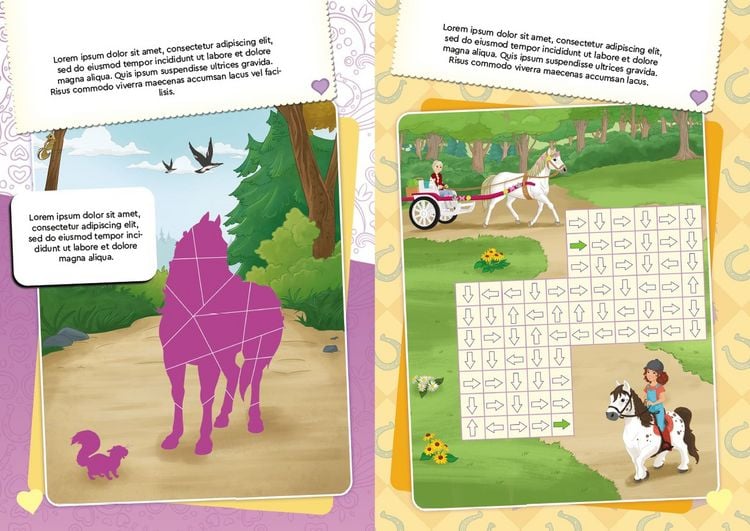 Produktbild: schleich&reg; Horse Club&trade; &ndash; Mein Sticker-R&auml;tselspa&szlig;